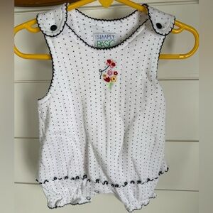 Vintage Simply Basic Romper